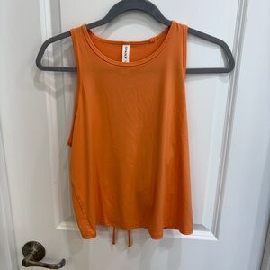 New with tags - SPANX Orange Drawstring Tank Top
